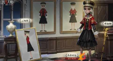 《第五人格》盲女书记官皮肤评测，紫皮原画建模鉴赏解析