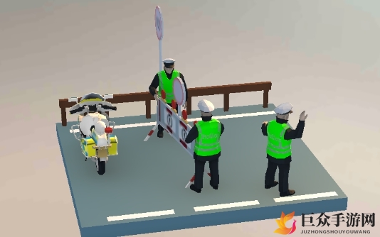 我爱拼模型摩托巡警攻略 摩托巡警图文详解