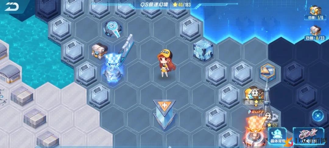 QQ飞车手游QS极速幻境第二章秘籍，阿尔法实验室攻略指南
