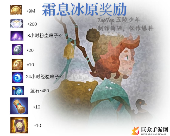 《剑与远征》霜息冰原奖励揭晓，丰厚奖品等你来拿