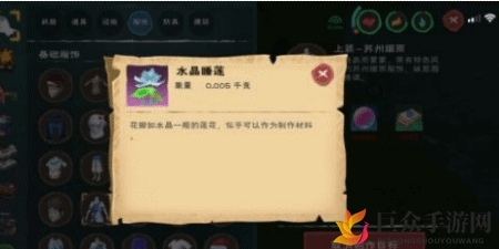 探索魔法水晶睡莲用途，详述其功能与刷新地点