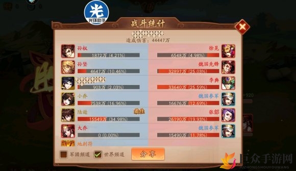 少年三国志2无金鸟列传54关吴国阵容通关攻略