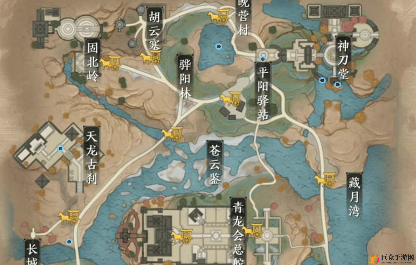 《天涯明月刀手游》徐海胜景录攻略汇总，胜景位置详览