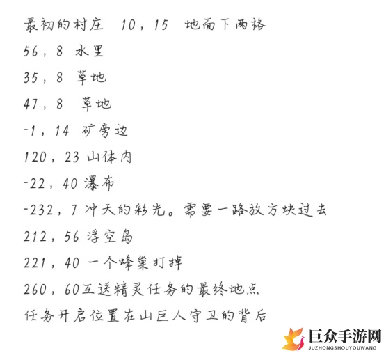 神角技巧寻宝秘籍：金箱子原始村庄位置解析