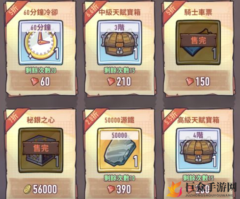 巨像骑士团商店精选，平民购物指南推荐
