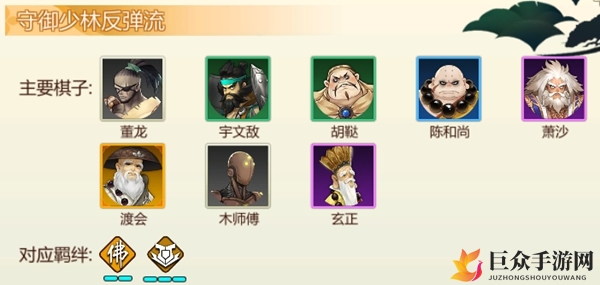 指尖自走棋守御少林反弹流技巧解析，轻松上手攻略分享