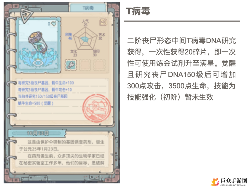 最强蜗牛T病毒贵重品解析 T病毒贵重品效果一览