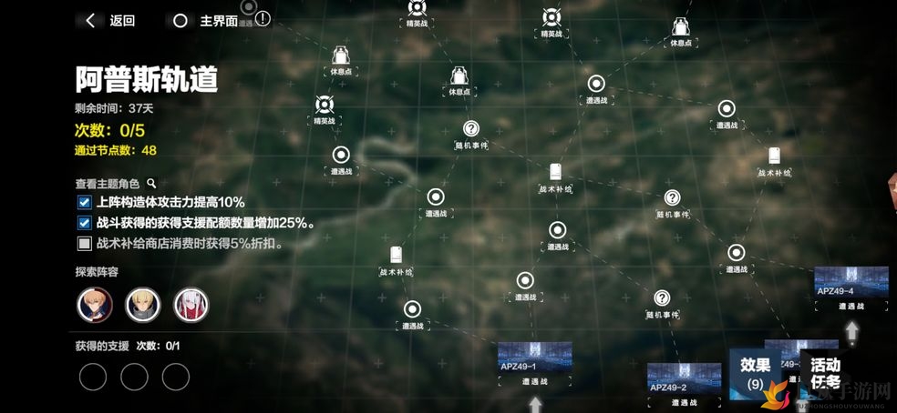 战双帕弥什阿普斯轨道战术补给买什么 战术补给购买推荐