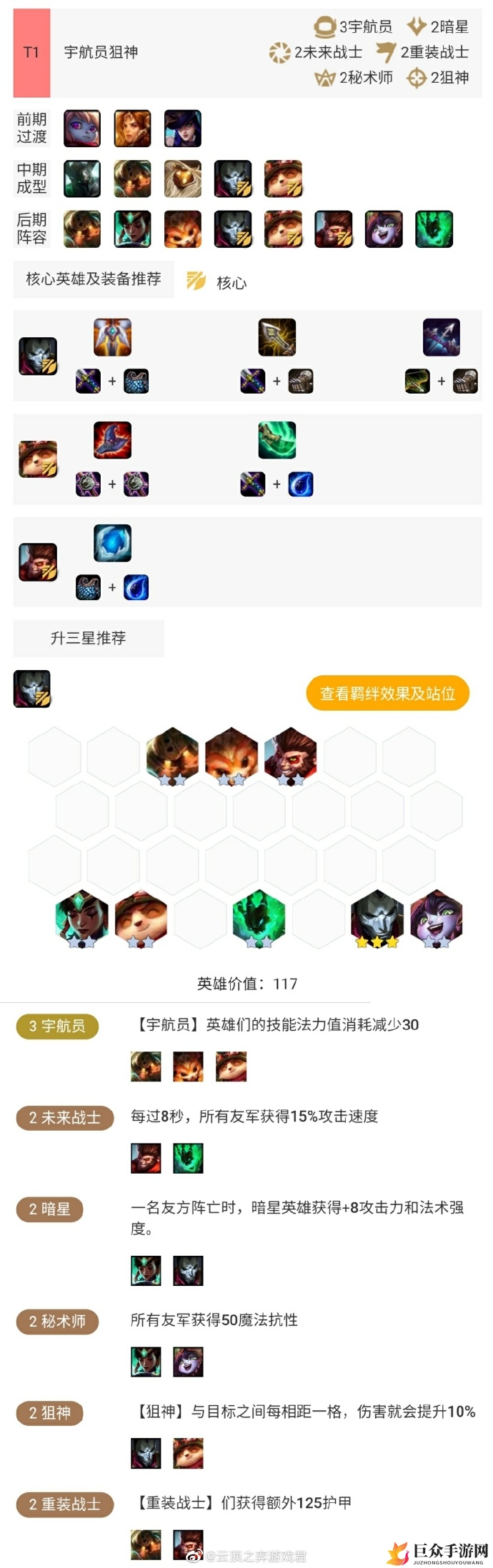 《云顶之弈10.12版阵容汇总》T1顶尖阵容攻略推荐