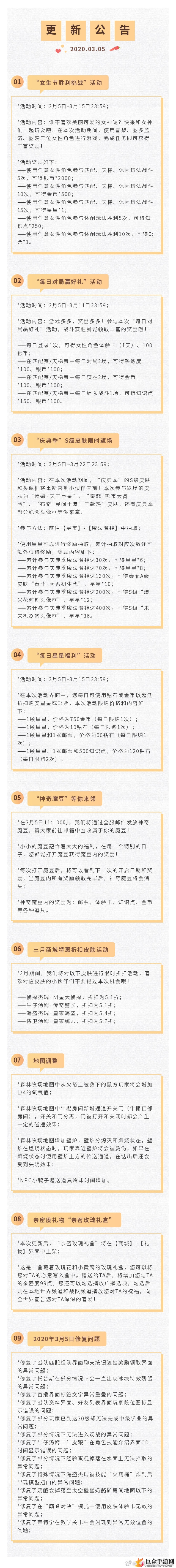 《猫和老鼠手游》女生节活动解析，攻略、时间与奖励速览